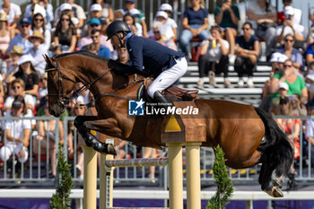 2023-09-01 - FREDRICSON Jens of Sweden riding Markan Cosmopolit during the FEI European Jumping Championship 2023, Equestrian event on August 30, 2023 at hippodrome Snai San Siro in Milan, Italy - 2023 JUMPING EUROPEAN CHAMPIONSHIP - INTERNATIONALS - EQUESTRIAN