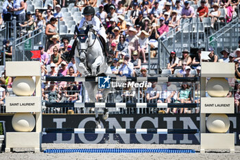 2023-06-25 - Jessica SPRINGSTEEN of United States riding Naomi van het Keizershof during the Longines Paris Eiffel Jumping 2023, Longines Global Champions Tour, Equestrian event on June 25, 2023 at Champ de Mars in Paris, France - EQUESTRIAN - PARIS EIFFEL JUMPING 2023 - INTERNATIONALS - EQUESTRIAN