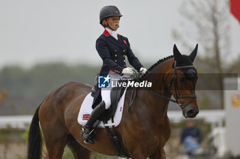 2023-08-11 - ROSALIND CANTER (GBR) LORDSHIPS GRAFFALO competes during the Dressage event and took the 2nd rank during the FEI Eventing European Championship 2023, Equestrian CH-EU-CCI4-L event on August 11 th, 2023 at Haras du Pin in Le Pin-au-Haras, France - EQUESTRIAN - FEI EVENTING EUROPEAN CHAMPIONSHIP 2023 - INTERNATIONALS - EQUESTRIAN