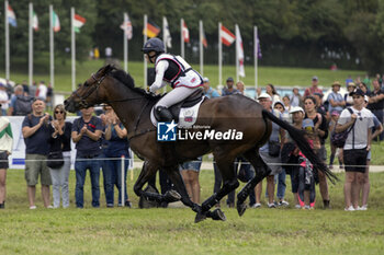 2023-08-12 - Rosalind CANTER (GBR) LORDSHIPS GRAFFALO won the cross-country event at the FEI Eventing European Championship 2023, Equestrian CH-EU-CCI4-L event on August 12, 2023 at Haras du Pin in Le Pin-au-Haras, France - EQUESTRIAN - FEI EVENTING EUROPEAN CHAMPIONSHIP 2023 - INTERNATIONALS - EQUESTRIAN
