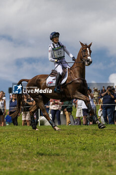 2023-08-12 - Yasmin INGHAM (GBR) BANZAI DU LOIR competes during the cross-country event and took the 25 th rank at this event, at the FEI Eventing European Championship 2023, Equestrian CH-EU-CCI4-L event on August 12, 2023 at Haras du Pin in Le Pin-au-Haras, France - EQUESTRIAN - FEI EVENTING EUROPEAN CHAMPIONSHIP 2023 - INTERNATIONALS - EQUESTRIAN