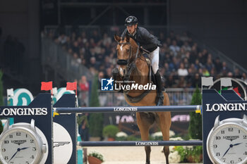 12/11/2023 - Robin Muhr (ISR) riding Action Bellevue PS in action during the CSI5* - W Longines FEI World Cup Competition presented by Scuderia 1918 - Verona Jumping at 125th edition of Fieracavalli on November 12, 2023, Verona, Italy. - CSI5* - W LONGINES FEI WORLD CUP COMPETITION - VERONA JUMPING - INTERNAZIONALI - EQUITAZIONE
