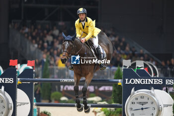 2023-11-12 - Yari Mansur (BRA) riding Cheyenne de la Violle in action during the CSI5* - W Longines FEI World Cup Competition presented by Scuderia 1918 - Verona Jumping at 125th edition of Fieracavalli on November 12, 2023, Verona, Italy. - CSI5* - W LONGINES FEI WORLD CUP COMPETITION - VERONA JUMPING - INTERNATIONALS - EQUESTRIAN