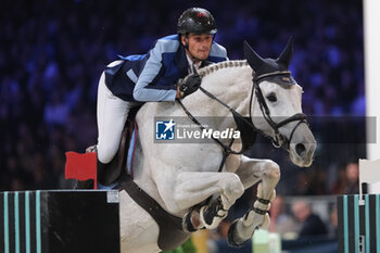 12/11/2023 - Olivier Philippaerts (BEL) riding H&M Legend of Love in action during the CSI5* - W Longines FEI World Cup Competition presented by Scuderia 1918 - Verona Jumping at 125th edition of Fieracavalli on November 12, 2023, Verona, Italy. - CSI5* - W LONGINES FEI WORLD CUP COMPETITION - VERONA JUMPING - INTERNAZIONALI - EQUITAZIONE