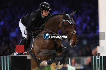 12/11/2023 - Kendra Claricia Brink (GER) riding In Time in action during the CSI5* - W Longines FEI World Cup Competition presented by Scuderia 1918 - Verona Jumping at 125th edition of Fieracavalli on November 12, 2023, Verona, Italy. - CSI5* - W LONGINES FEI WORLD CUP COMPETITION - VERONA JUMPING - INTERNAZIONALI - EQUITAZIONE