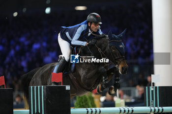 12/11/2023 - Nicola Philippaerts (BEL) riding Katanga v/h Dingeshof in action during the CSI5* - W Longines FEI World Cup Competition presented by Scuderia 1918 - Verona Jumping at 125th edition of Fieracavalli on November 12, 2023, Verona, Italy. - CSI5* - W LONGINES FEI WORLD CUP COMPETITION - VERONA JUMPING - INTERNAZIONALI - EQUITAZIONE