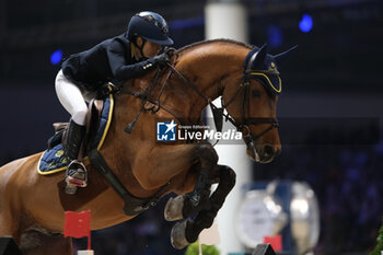 12/11/2023 - Edwina Tops-Alexander (AUS) riding Corelli de Mies in action during the CSI5* - W Longines FEI World Cup Competition presented by Scuderia 1918 - Verona Jumping at 125th edition of Fieracavalli on November 12, 2023, Verona, Italy. - CSI5* - W LONGINES FEI WORLD CUP COMPETITION - VERONA JUMPING - INTERNAZIONALI - EQUITAZIONE