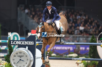 12/11/2023 - Daniel Deusser (GER) riding Scuderia 1918 Tobago Z in action during the CSI5* - W Longines FEI World Cup Competition presented by Scuderia 1918 - Verona Jumping at 125th edition of Fieracavalli on November 12, 2023, Verona, Italy. - CSI5* - W LONGINES FEI WORLD CUP COMPETITION - VERONA JUMPING - INTERNAZIONALI - EQUITAZIONE