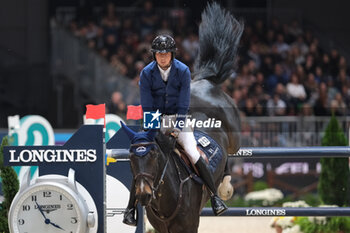 2023-11-12 - Martin Fuchs (SUI) riding Conner Jei in action during the CSI5* - W Longines FEI World Cup Competition presented by Scuderia 1918 - Verona Jumping at 125th edition of Fieracavalli on November 12, 2023, Verona, Italy. - CSI5* - W LONGINES FEI WORLD CUP COMPETITION - VERONA JUMPING - INTERNATIONALS - EQUESTRIAN