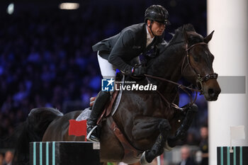 12/11/2023 - Julien Epaillard (FRA) riding Donatello Auge in action during the CSI5* - W Longines FEI World Cup Competition presented by Scuderia 1918 - Verona Jumping at 125th edition of Fieracavalli on November 12, 2023, Verona, Italy. - CSI5* - W LONGINES FEI WORLD CUP COMPETITION - VERONA JUMPING - INTERNAZIONALI - EQUITAZIONE