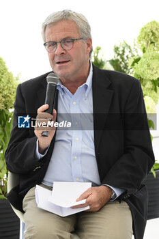 2023-09-13 - Marco Danese during the Press Conference to present the Longines Global Champions Tour, 13 September 2023, Circo Massimo, Rome, Italy - LONGINES GLOBAL CHAMPIONS TOUR PRESS CONFERENCE - INTERNATIONALS - EQUESTRIAN