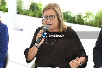 2023-09-13 - Paola Frassinetti during the Press Conference to present the Longines Global Champions Tour, 13 September 2023, Circo Massimo, Rome, Italy - LONGINES GLOBAL CHAMPIONS TOUR PRESS CONFERENCE - INTERNATIONALS - EQUESTRIAN