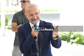 2023-09-13 - Gianluca Meola during the Press Conference to present the Longines Global Champions Tour, 13 September 2023, Circo Massimo, Rome, Italy - LONGINES GLOBAL CHAMPIONS TOUR PRESS CONFERENCE - INTERNATIONALS - EQUESTRIAN