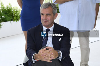 2023-09-13 - Marco Di Paola during the Press Conference to present the Longines Global Champions Tour, 13 September 2023, Circo Massimo, Rome, Italy - LONGINES GLOBAL CHAMPIONS TOUR PRESS CONFERENCE - INTERNATIONALS - EQUESTRIAN