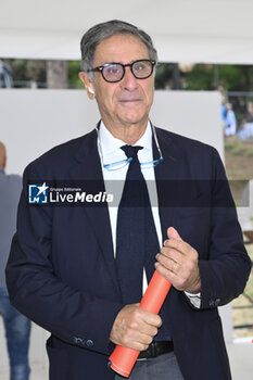 2023-09-13 - Claudio Barbaro during the Press Conference to present the Longines Global Champions Tour, 13 September 2023, Circo Massimo, Rome, Italy - LONGINES GLOBAL CHAMPIONS TOUR PRESS CONFERENCE - INTERNATIONALS - EQUESTRIAN