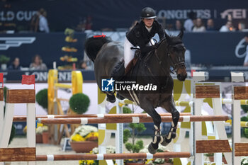 11/11/2023 - Angelica Canonici (ITA) riding Vertigo Z in action during the CSI5* - International Competition N°5 presented by Crivelli - Verona Jumping at 125th Fieracavalli on November 11, 2023, Verona, Italy. - CSI5* - INTERNATIONAL COMPETITION N°5 - VERONA JUMPING - INTERNAZIONALI - EQUITAZIONE