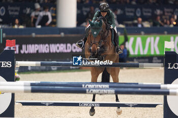 11/11/2023 - Michol Del Signore (ITA) riding Haily in action during the CSI5* - International Competition N°5 presented by Crivelli - Verona Jumping at 125th Fieracavalli on November 11, 2023, Verona, Italy. - CSI5* - INTERNATIONAL COMPETITION N°5 - VERONA JUMPING - INTERNAZIONALI - EQUITAZIONE