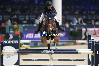 11/11/2023 - Petronella Andersson (SWE) riding Cassina Z in action during the CSI5* - International Competition N°5 presented by Crivelli - Verona Jumping at 125th Fieracavalli on November 11, 2023, Verona, Italy. - CSI5* - INTERNATIONAL COMPETITION N°5 - VERONA JUMPING - INTERNAZIONALI - EQUITAZIONE