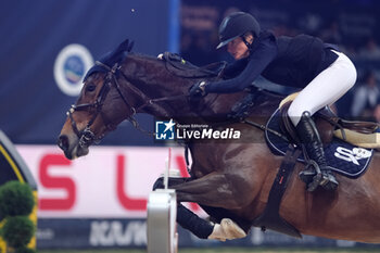 2023-11-11 - Petronella Andersson (SWE) riding Cassina Z in action during the CSI5* - International Competition N°5 presented by Crivelli - Verona Jumping at 125th Fieracavalli on November 11, 2023, Verona, Italy. - CSI5* - INTERNATIONAL COMPETITION N°5 - VERONA JUMPING - INTERNATIONALS - EQUESTRIAN