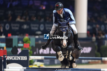 11/11/2023 - Olivier Philippaerts (BEL) riding Le Blue Diamond vt Ruytershof in action during the CSI5* - International Competition N°5 presented by Crivelli - Verona Jumping at 125th Fieracavalli on November 11, 2023, Verona, Italy. - CSI5* - INTERNATIONAL COMPETITION N°5 - VERONA JUMPING - INTERNAZIONALI - EQUITAZIONE
