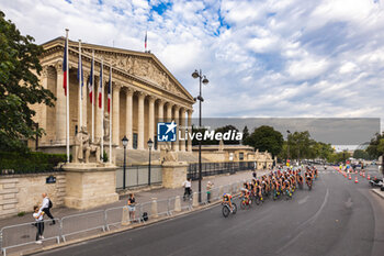 2023-08-18 - illustration bike vélo during the 2023 World Triathlon Olympic & Paralympic Games Test Event, on August from 17 to 20, 2023 in Paris, France - OLYMPIC GAMES PARIS 2024 - 2023 WORLD TRIATHLON OLYMPIC & PARALYMPIC GAMES TEST EVENT - OLYMPIC GAMES PARIS 2024 - OLYMPIC GAMES