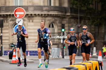 2023-08-19 - Rigaudeau B3 Thibaut (FRA) Curzillat B1 Annouck (FRA) during the 2023 World Triathlon Olympic & Paralympic Games Test Event, on August from 17 to 20, 2023 in Paris, France - OLYMPIC GAMES PARIS 2024 - 2023 WORLD TRIATHLON OLYMPIC & PARALYMPIC GAMES TEST EVENT - OLYMPIC GAMES PARIS 2024 - OLYMPIC GAMES