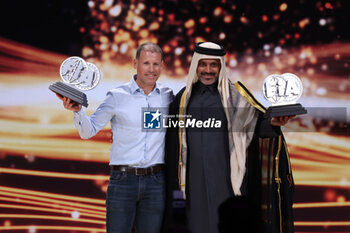 2023-12-09 - AL-ATTIYAH, FIA World Cup for Cross-Country Bajas for Drivers, portrait BAUMEL Mathieu, FIA World Cup for Cross-Country Bajas for Co-Drivers, portrait during the 2023 FIA Rally & Circuit Prize Giving Ceremony in Baky on December 9, 2023 at Baku Convention Center in Baku, Azerbaijan - FIA RALLY CIRCUIT PRIZE GIVING 2023 - BAKU - OTHER - MOTORS
