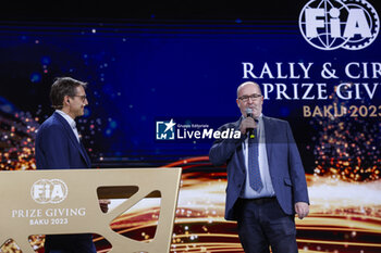 2023-12-09 - REID Robert, FIA Deputy President for Sport, portrait during the 2023 FIA Rally & Circuit Prize Giving Ceremony in Baky on December 9, 2023 at Baku Convention Center in Baku, Azerbaijan - FIA RALLY CIRCUIT PRIZE GIVING 2023 - BAKU - OTHER - MOTORS