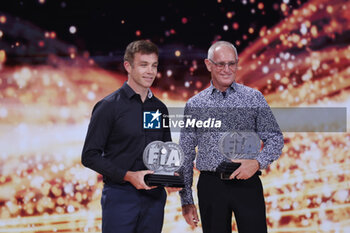2023-12-09 - PADDON Hayden, FIA European Rally Championship for Drivers, portrait KENNARD John, FIA European Rally Championship for Co-Drivers, portrait during the 2023 FIA Rally & Circuit Prize Giving Ceremony in Baky on December 9, 2023 at Baku Convention Center in Baku, Azerbaijan - FIA RALLY CIRCUIT PRIZE GIVING 2023 - BAKU - OTHER - MOTORS