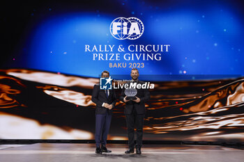 2023-12-09 - FUCHS Georg, portrait with KISS Norbert, Goodyear FIA European Truck Racing Championship for drivers during the 2023 FIA Rally & Circuit Prize Giving Ceremony in Baky on December 9, 2023 at Baku Convention Center in Baku, Azerbaijan - FIA RALLY CIRCUIT PRIZE GIVING 2023 - BAKU - OTHER - MOTORS