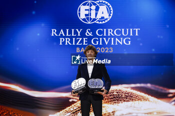 2023-12-09 - ANTONELLI Andreas Kimi, Formula Regional Middle East & FIA Europe by Alpine, portrait during the 2023 FIA Rally & Circuit Prize Giving Ceremony in Baky on December 9, 2023 at Baku Convention Center in Baku, Azerbaijan - FIA RALLY CIRCUIT PRIZE GIVING 2023 - BAKU - OTHER - MOTORS