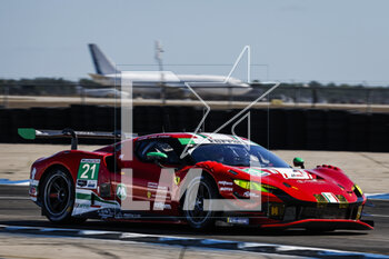 16/03/2023 - 21 MANN Simon (usa), MOLINA Miguel (spa), CASTELLACCI Francesco (ita), AF Corse, Ferrari 296 GT3, action during the Mobil 1 Twelve Hours of Sebring 2023, 2nd round of the 2023 IMSA SportsCar Championship, from March 15 to 18, 2023 on the Sebring International Raceway in Sebring, Florida, USA - AUTO - IMSA - 12 HOURS OF SEBRING 2023 - ENDURANCE - MOTORI
