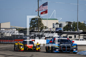 16/03/2023 - 96 GALLAGHER Patrick (usa), FOLEY Patrick (usa), DINAN Michael (usa), Turner Motorsport, BMW M4 GT3, action during the Mobil 1 Twelve Hours of Sebring 2023, 2nd round of the 2023 IMSA SportsCar Championship, from March 15 to 18, 2023 on the Sebring International Raceway in Sebring, Florida, USA - AUTO - IMSA - 12 HOURS OF SEBRING 2023 - ENDURANCE - MOTORI