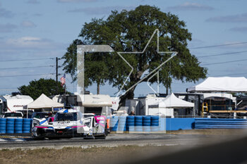 16/03/2023 - 60 BLOMQVIST Tom (mco), BRAUN Colin (usa), CASTRONEVES Helio (usa), Meyer Shank Racing with Curb Agajanian, Acura ARX-06, action during the Mobil 1 Twelve Hours of Sebring 2023, 2nd round of the 2023 IMSA SportsCar Championship, from March 15 to 18, 2023 on the Sebring International Raceway in Sebring, Florida, USA - AUTO - IMSA - 12 HOURS OF SEBRING 2023 - ENDURANCE - MOTORI