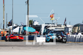 2023-03-16 - 77 RIED Christien (ger), PEDERSEN Mikkel (dnk), ANDLAUER Julien (fra), Dempsey-Proton Racing, Porsche 911 RSR - 19, action during the 1000 Miles of Sebring 2023, 1st round of the 2023 FIA World Endurance Championship, from March 15 to 17, 2023 on the Sebring International Raceway in Sebring, Florida, USA - AUTO - FIA WEC - 1000 MILES OF SEBRING 2023 - ENDURANCE - MOTORS