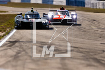 2023-03-16 - 94 DUVAL Loic (fra), MENEZES Gustavo (usa), MULLER Nico (swi), Peugeot TotalEnergies, Peugeot 9x8, action during the 1000 Miles of Sebring 2023, 1st round of the 2023 FIA World Endurance Championship, from March 15 to 17, 2023 on the Sebring International Raceway in Sebring, Florida, USA - AUTO - FIA WEC - 1000 MILES OF SEBRING 2023 - ENDURANCE - MOTORS