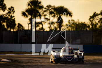 2023-03-16 - 22 LUBIN Frederick (gbr), HANSON Philip (gbr), ALBUQUERQUE Filipe (prt), United Autosports, Oreca 07 - Gibson, action during the 1000 Miles of Sebring 2023, 1st round of the 2023 FIA World Endurance Championship, from March 15 to 17, 2023 on the Sebring International Raceway in Sebring, Florida, USA - AUTO - FIA WEC - 1000 MILES OF SEBRING 2023 - ENDURANCE - MOTORS