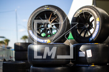 2023-03-16 - tyres, pneus during the 1000 Miles of Sebring 2023, 1st round of the 2023 FIA World Endurance Championship, from March 15 to 17, 2023 on the Sebring International Raceway in Sebring, Florida, USA - AUTO - FIA WEC - 1000 MILES OF SEBRING 2023 - ENDURANCE - MOTORS