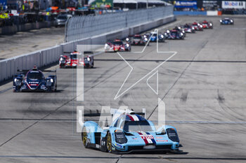 2023-03-17 - 708 DUMAS Romain (fra), BRISCOE Ryan (aus), PLA Olivier (fra), Glickenhaus Racing, Glickenhaus 007, action during the 1000 Miles of Sebring 2023, 1st round of the 2023 FIA World Endurance Championship, from March 15 to 17, 2023 on the Sebring International Raceway in Sebring, Florida, USA - AUTO - FIA WEC - 1000 MILES OF SEBRING 2023 - ENDURANCE - MOTORS