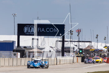 2023-03-17 - 36 VAXIVIERE Matthieu (fra), CANAL Julien (fra), MILESI Charles (fra), Alpine Elf Team, Oreca 07 - Gibson, action , start of the race, depart during the 1000 Miles of Sebring 2023, 1st round of the 2023 FIA World Endurance Championship, from March 15 to 17, 2023 on the Sebring International Raceway in Sebring, Florida, USA - AUTO - FIA WEC - 1000 MILES OF SEBRING 2023 - ENDURANCE - MOTORS