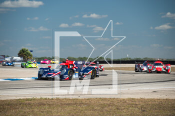 2023-03-17 - 22 LUBIN Frederick (gbr), HANSON Philip (gbr), ALBUQUERQUE Filipe (prt), United Autosports, Oreca 07 - Gibson, action during the 1000 Miles of Sebring 2023, 1st round of the 2023 FIA World Endurance Championship on the Sebring International Raceway, from March 15 to 17, 2023 on the Sebring International Raceway in Sebring, Florida, USA - AUTO - FIA WEC - 1000 MILES OF SEBRING 2023 - ENDURANCE - MOTORS