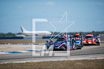 2023-03-17 - 23 PIERSON Joshua (usa), BLOMQVIST Tom (gbr), JARVIS Oliver (gbr), United Autosports, Oreca 07 - Gibson, action during the 1000 Miles of Sebring 2023, 1st round of the 2023 FIA World Endurance Championship on the Sebring International Raceway, from March 15 to 17, 2023 on the Sebring International Raceway in Sebring, Florida, USA - AUTO - FIA WEC - 1000 MILES OF SEBRING 2023 - ENDURANCE - MOTORS