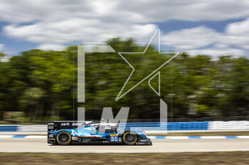 17/03/2023 - 35 NEGRAO André (bra), ROJAS Memo (mex), CALDWELL Oliver (gbr), Alpine Elf Team, Oreca 07 - Gibson, action during the 1000 Miles of Sebring 2023, 1st round of the 2023 FIA World Endurance Championship, from March 15 to 17, 2023 on the Sebring International Raceway in Sebring, Florida, USA - AUTO - FIA WEC - 1000 MILES OF SEBRING 2023 - ENDURANCE - MOTORI