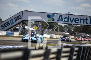 17/03/2023 - 708 DUMAS Romain (fra), BRISCOE Ryan (aus), PLA Olivier (fra), Glickenhaus Racing, Glickenhaus 007, action during the 1000 Miles of Sebring 2023, 1st round of the 2023 FIA World Endurance Championship, from March 15 to 17, 2023 on the Sebring International Raceway in Sebring, Florida, USA - AUTO - FIA WEC - 1000 MILES OF SEBRING 2023 - ENDURANCE - MOTORI