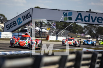 17/03/2023 - 09 UGRAN Filip (rou), VISCAAL Bent (nld), CALDARELLI Andrea (ita), Prema Racing, Oreca 07 - Gibson, action during the 1000 Miles of Sebring 2023, 1st round of the 2023 FIA World Endurance Championship, from March 15 to 17, 2023 on the Sebring International Raceway in Sebring, Florida, USA - AUTO - FIA WEC - 1000 MILES OF SEBRING 2023 - ENDURANCE - MOTORI