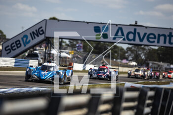 17/03/2023 - 36 VAXIVIERE Matthieu (fra), CANAL Julien (fra), MILESI Charles (fra), Alpine Elf Team, Oreca 07 - Gibson, action during the 1000 Miles of Sebring 2023, 1st round of the 2023 FIA World Endurance Championship, from March 15 to 17, 2023 on the Sebring International Raceway in Sebring, Florida, USA - AUTO - FIA WEC - 1000 MILES OF SEBRING 2023 - ENDURANCE - MOTORI