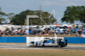 2023-03-17 - 35 NEGRAO André (bra), ROJAS Memo (mex), CALDWELL Oliver (gbr), Alpine Elf Team, Oreca 07 - Gibson, action during the 1000 Miles of Sebring 2023, 1st round of the 2023 FIA World Endurance Championship, from March 15 to 17, 2023 on the Sebring International Raceway in Sebring, Florida, USA - AUTO - FIA WEC - 1000 MILES OF SEBRING 2023 - ENDURANCE - MOTORS