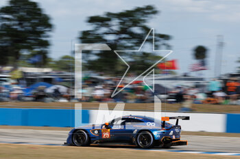 2023-03-17 - 25 AL HARTHT Ahmad (omn), DINAN Michael (usa), EASTWOOD Charlie (irl), ORT by TGG, Aston Martin Vantage AMR, action during the 1000 Miles of Sebring 2023, 1st round of the 2023 FIA World Endurance Championship, from March 15 to 17, 2023 on the Sebring International Raceway in Sebring, Florida, USA - AUTO - FIA WEC - 1000 MILES OF SEBRING 2023 - ENDURANCE - MOTORS
