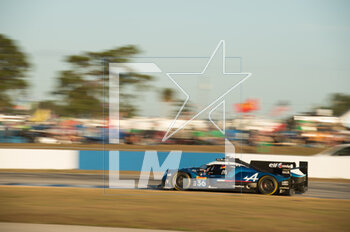 18/03/2023 - 36 VAXIVIERE Matthieu (fra), CANAL Julien (fra), MILESI Charles (fra), Alpine Elf Team, Oreca 07 - Gibson, action during the 1000 Miles of Sebring 2023, 1st round of the 2023 FIA World Endurance Championship on the Sebring International Raceway, from March 15 to 17, 2023 on the Sebring International Raceway in Sebring, Florida, USA - AUTO - FIA WEC - 1000 MILES OF SEBRING 2023 - ENDURANCE - MOTORI