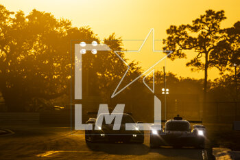 18/03/2023 - 07 CONWAY Mike (gbr), KOBAYASHI Kamui (jpn), LOPEZ José Maria (arg), Toyota Gazoo Racing, Toyota GR010 - Hybrid, 33 KEATING Ben (usa), VARRONE Nicolas (arg), CATSBURG Nicky (nld), Corvette Racing, Chevrolet Corvette C8.R, action during the 1000 Miles of Sebring 2023, 1st round of the 2023 FIA World Endurance Championship, from March 15 to 17, 2023 on the Sebring International Raceway in Sebring, Florida, USA - AUTO - FIA WEC - 1000 MILES OF SEBRING 2023 - ENDURANCE - MOTORI
